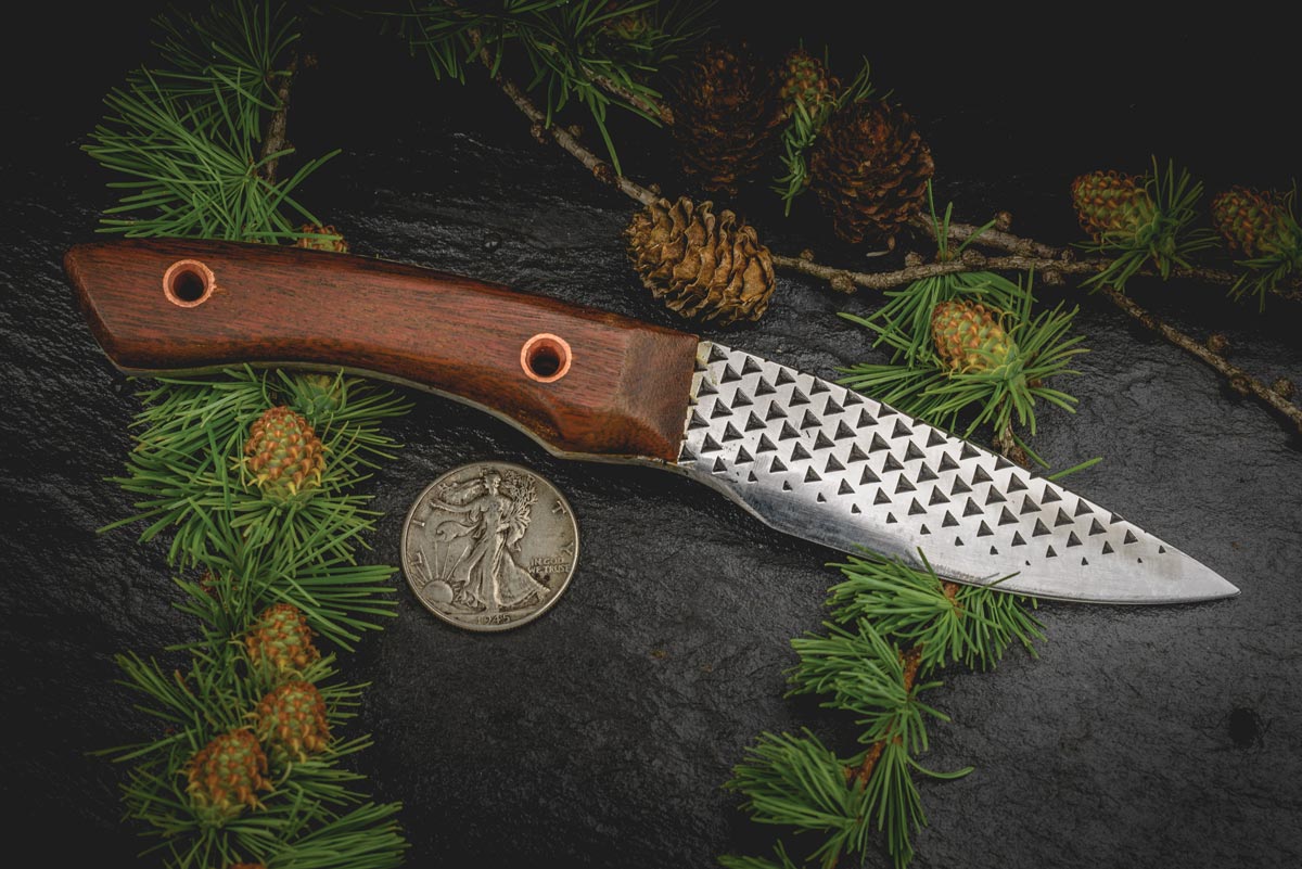 Ipe Exotic Wood Handle and Farrier Rasp Blade